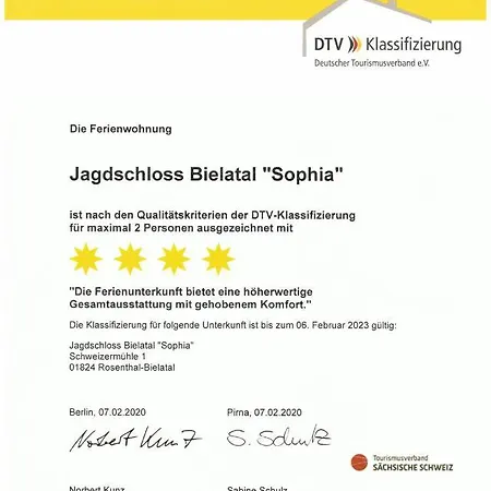 Jagdschloss Bielatal Rosenthal-Bielatal